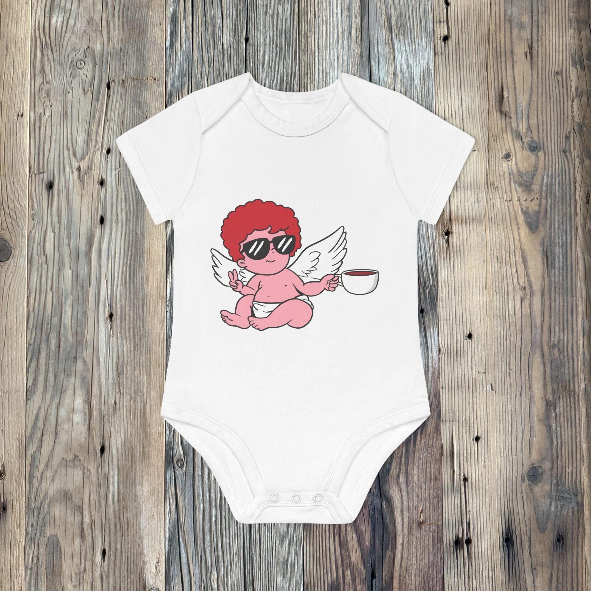 Coffee Cherub Onesie