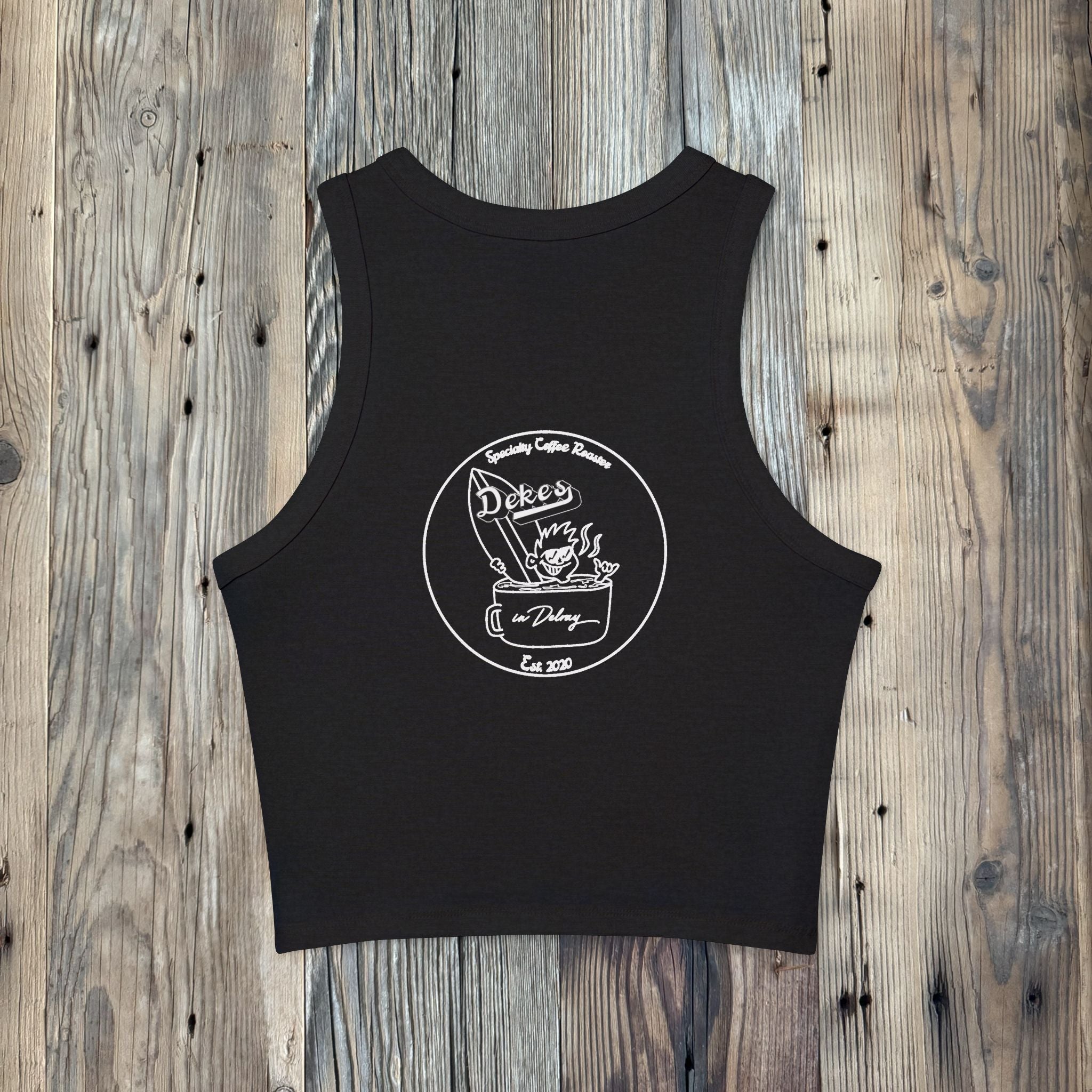 Women's Rib Crop Yoga Tank