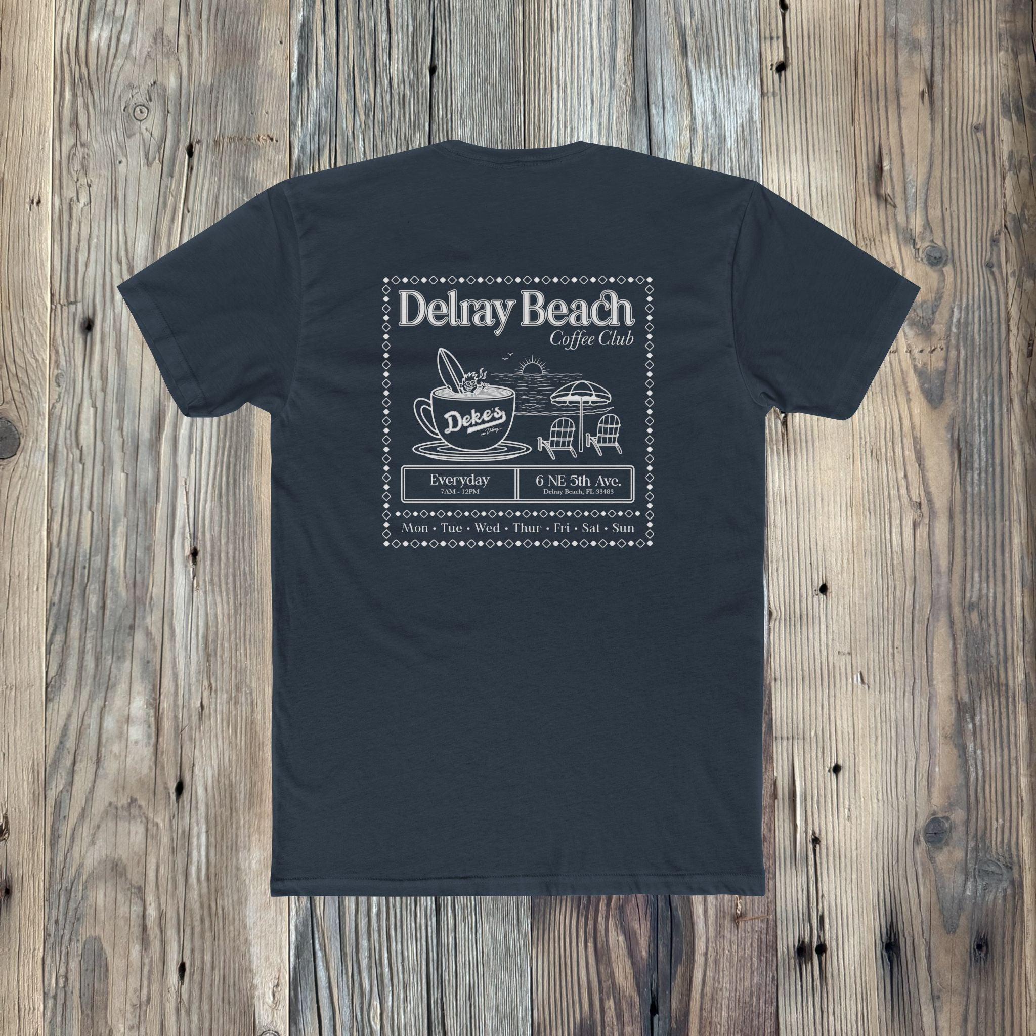 Delray Beach Coffee Club T-Shirt