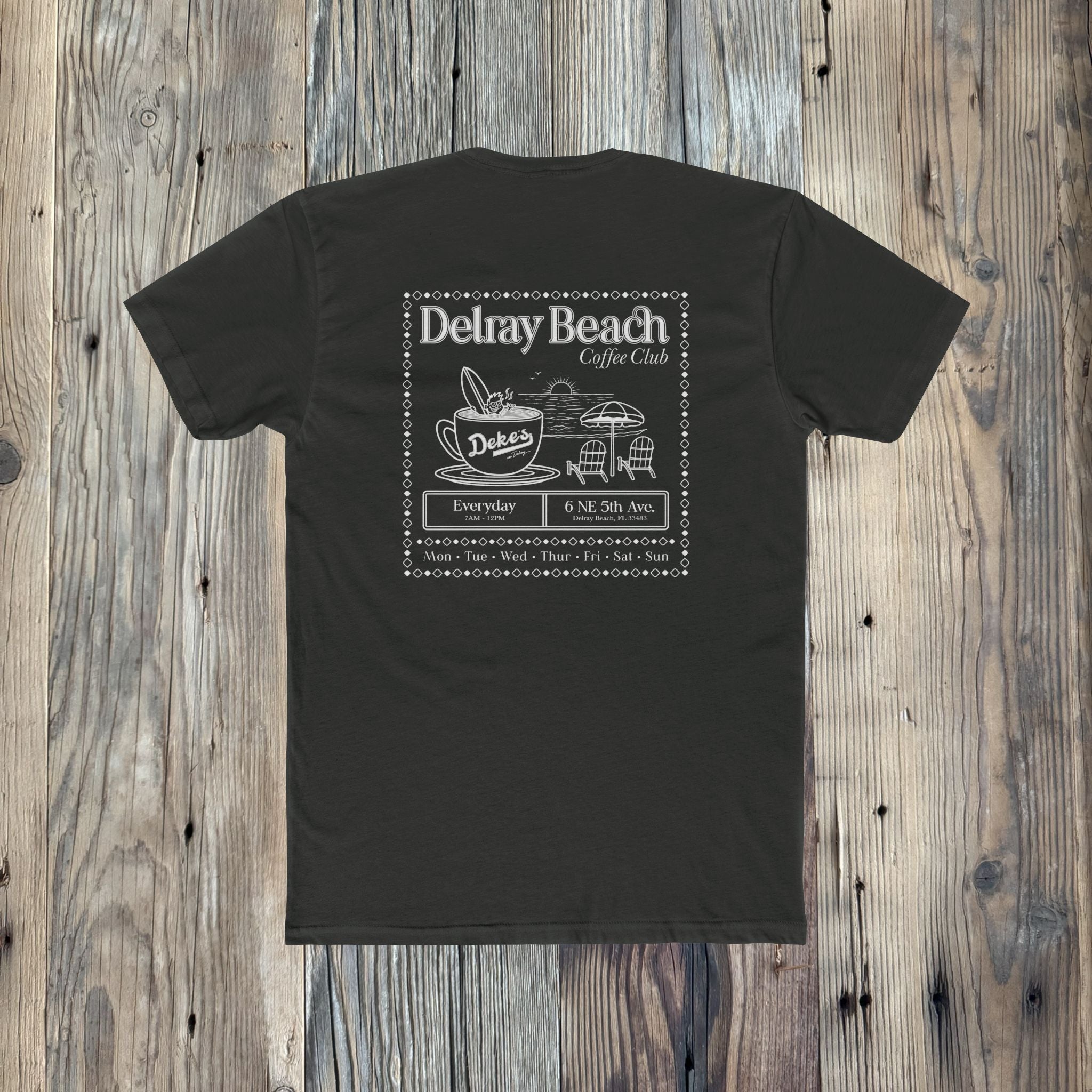 Delray Beach Coffee Club T-Shirt