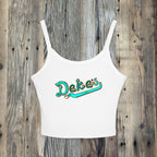 Women's Crop Tank Top Coffee Hands Logo