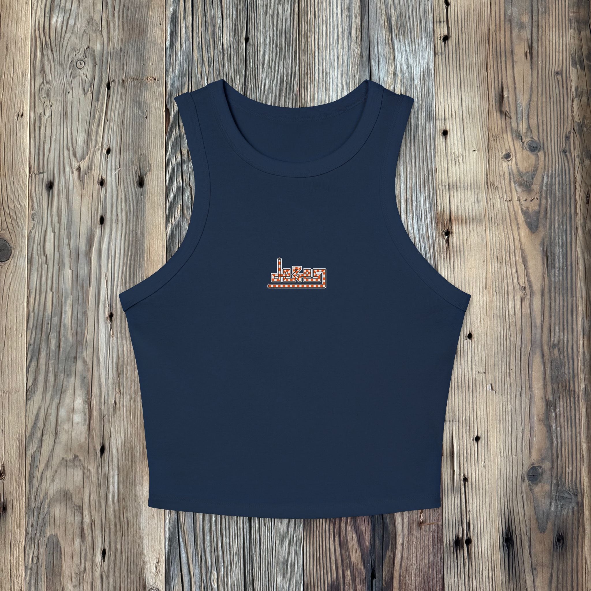 Women's Flamingo Rib Racer Tank