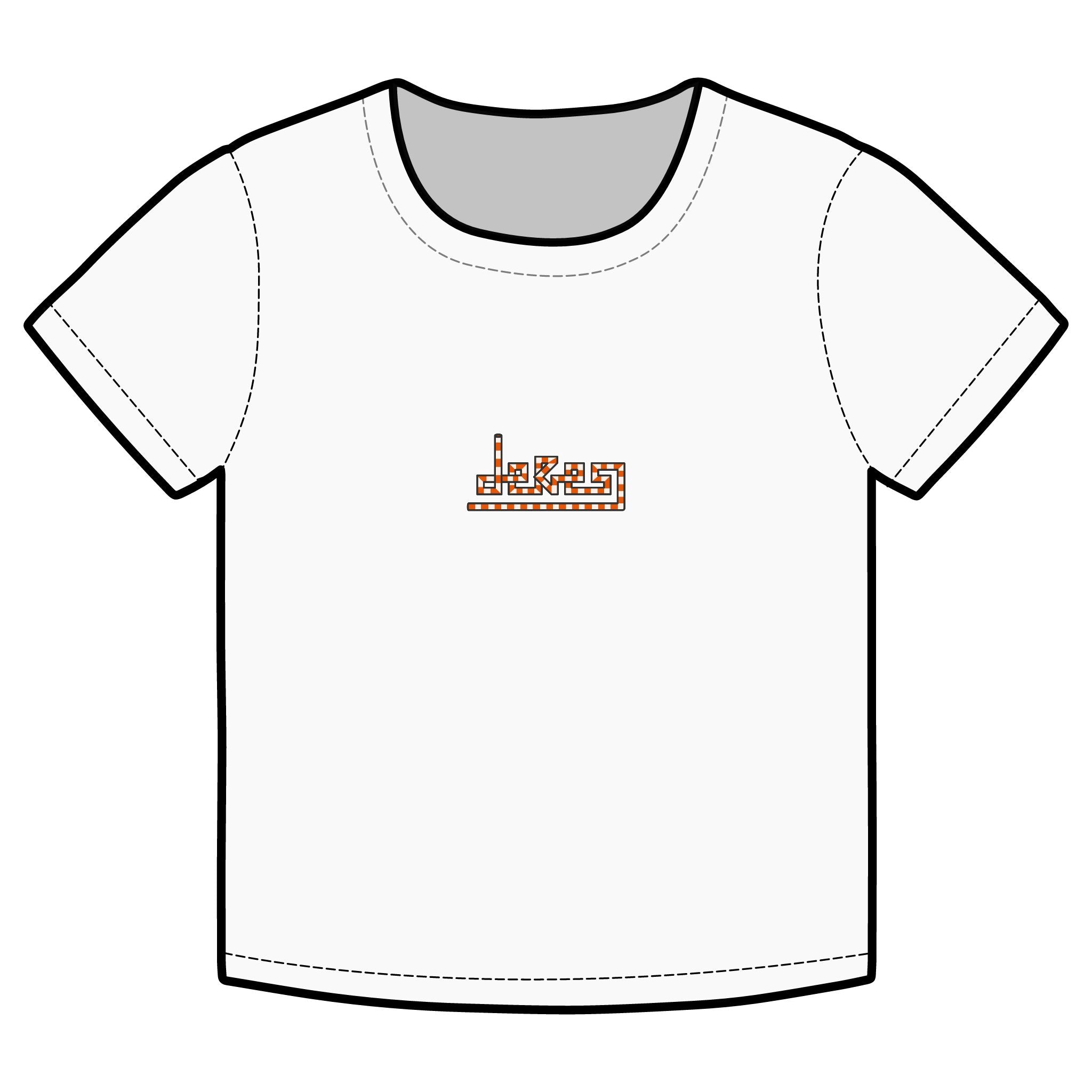 Organic Rib Flamingo Tee