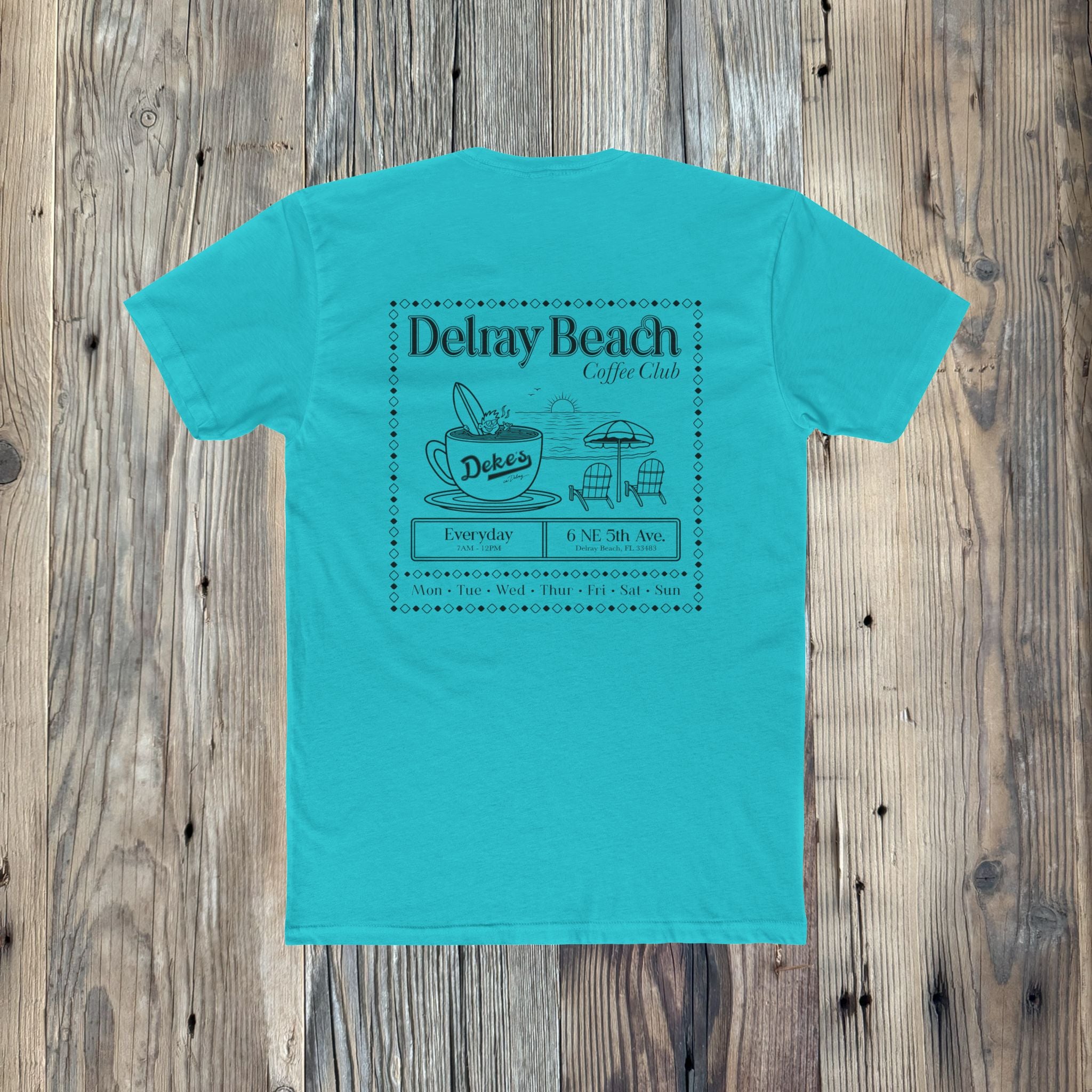 Delray Beach Coffee Club T-Shirt