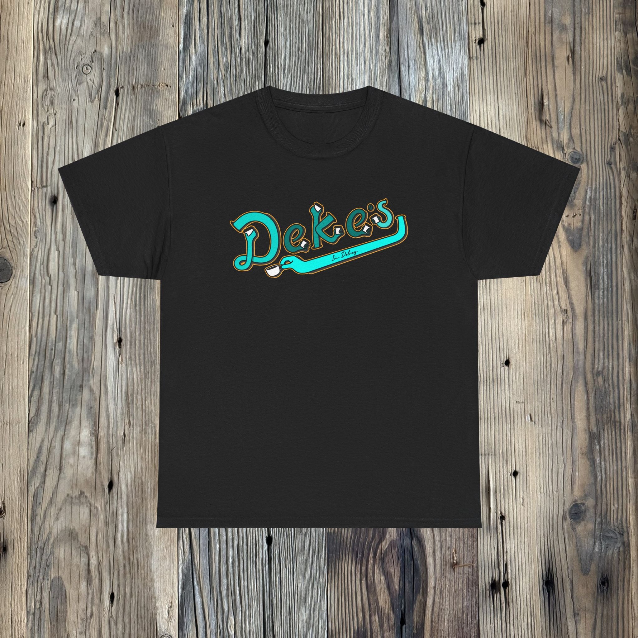 Deke's Handshake Tee (BLUE HANDS)