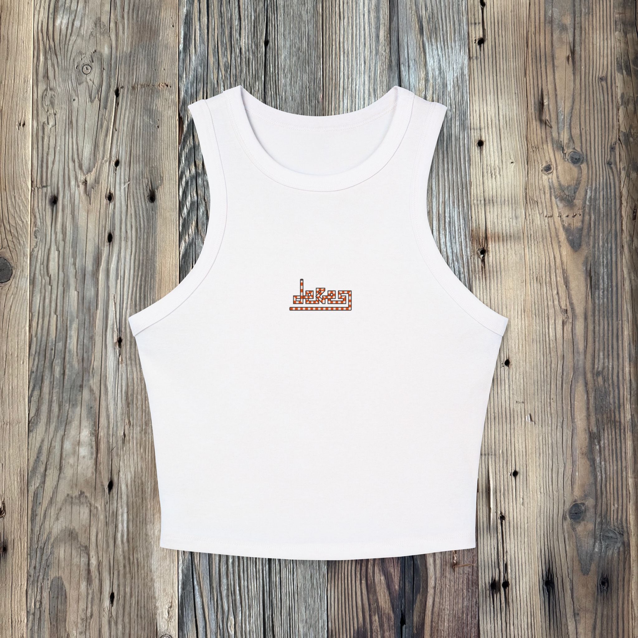 Women's Flamingo Rib Racer Tank