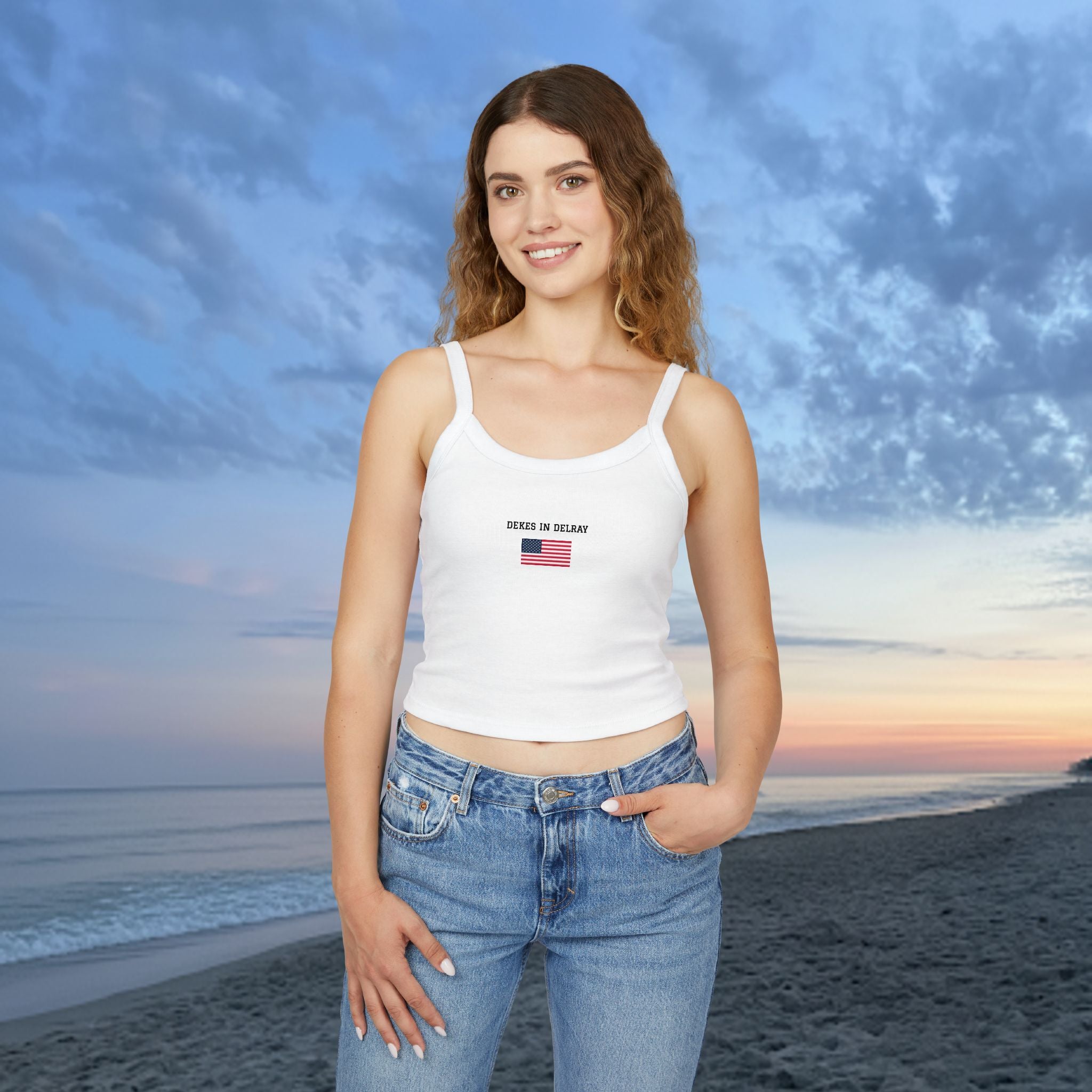Women's American Flag Tank Top