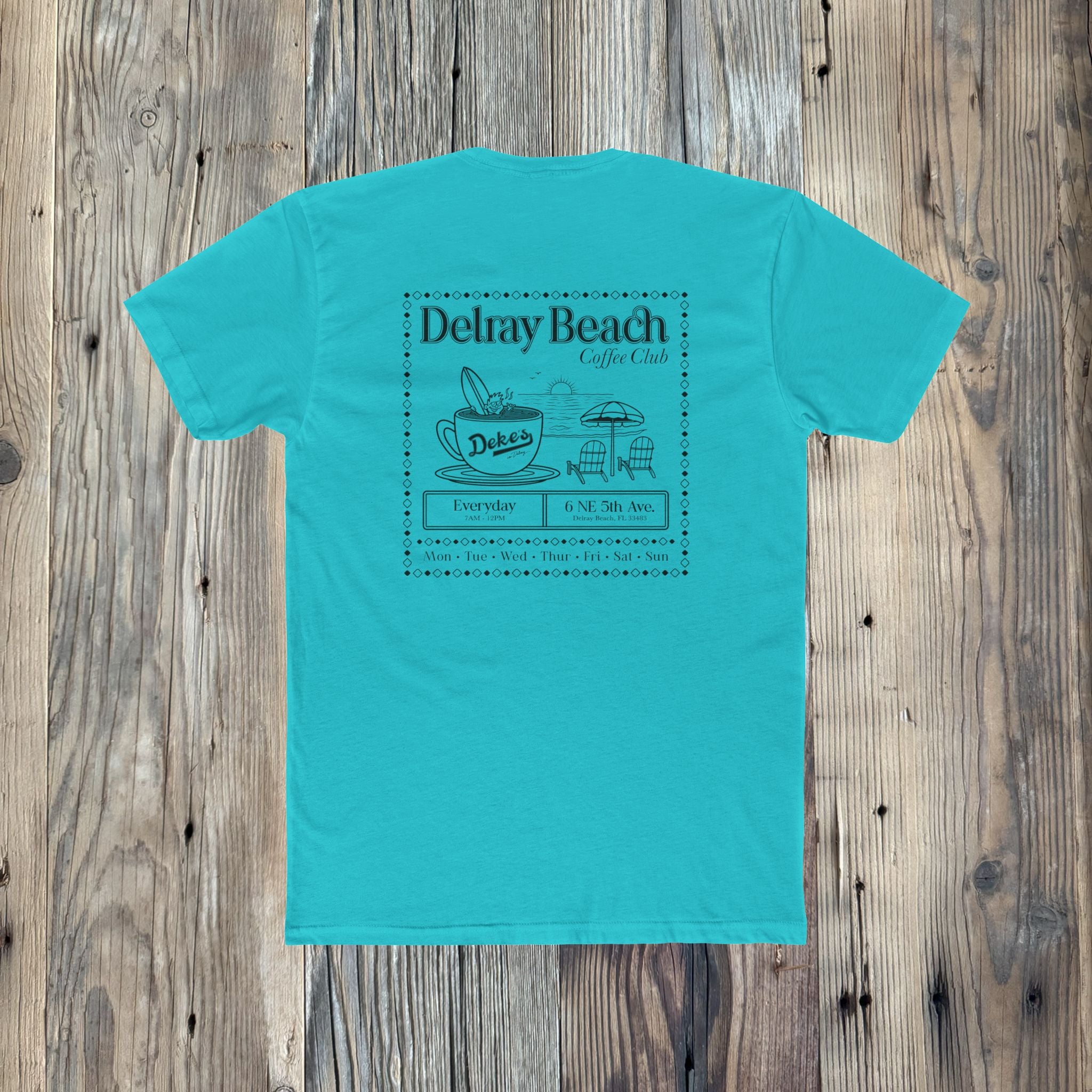 Delray Beach Coffee Club T-Shirt