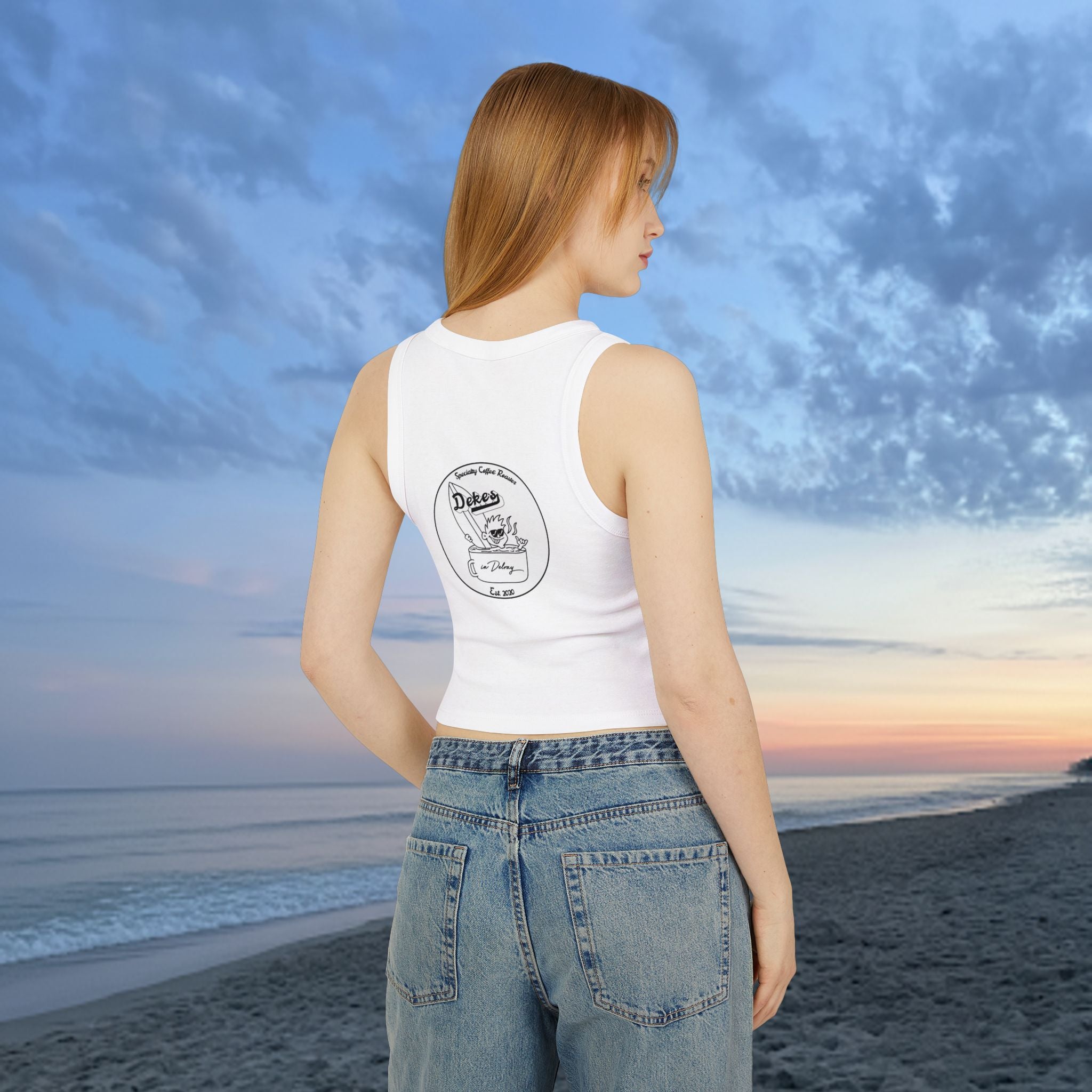 Women's Rib Crop Yoga Tank