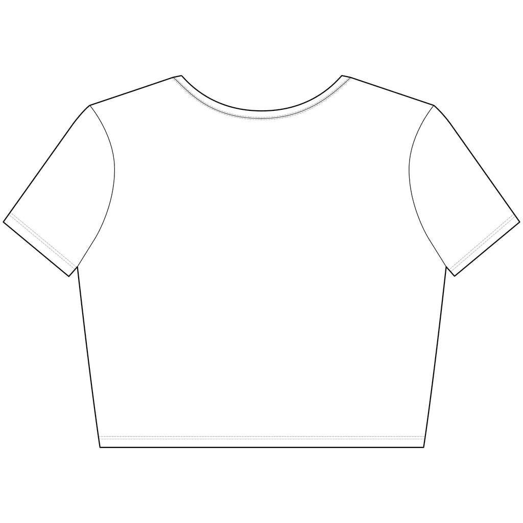 Coffee Cup Hands Women’s Crop Tee