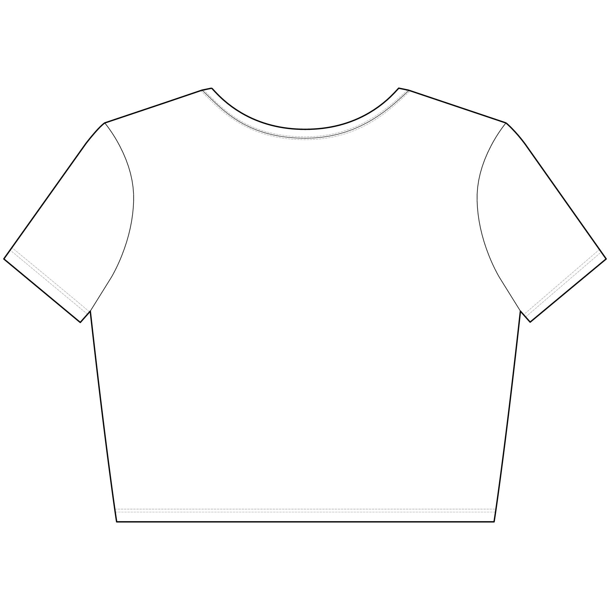 Coffee Cup Hands Women’s Crop Tee