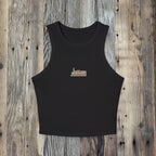 Women's Flamingo Rib Racer Tank