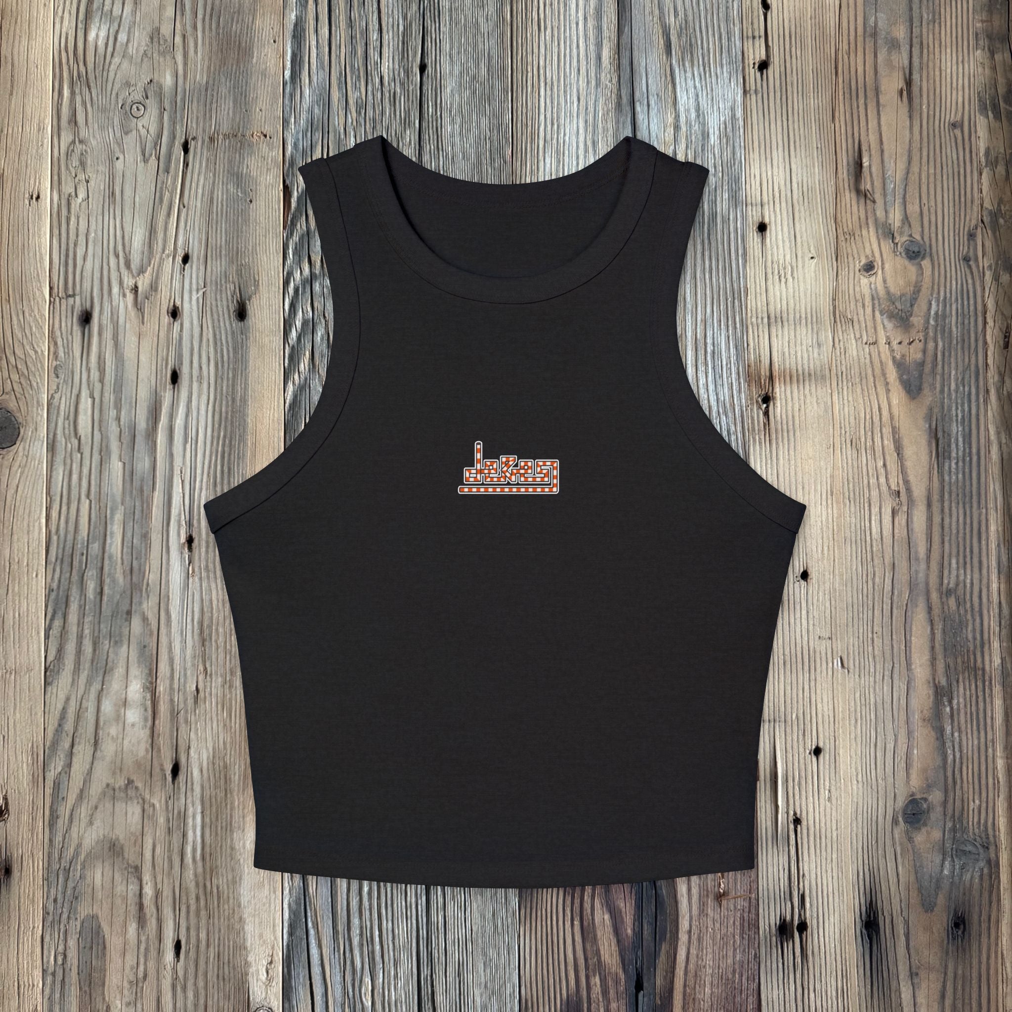 Women's Flamingo Rib Racer Tank