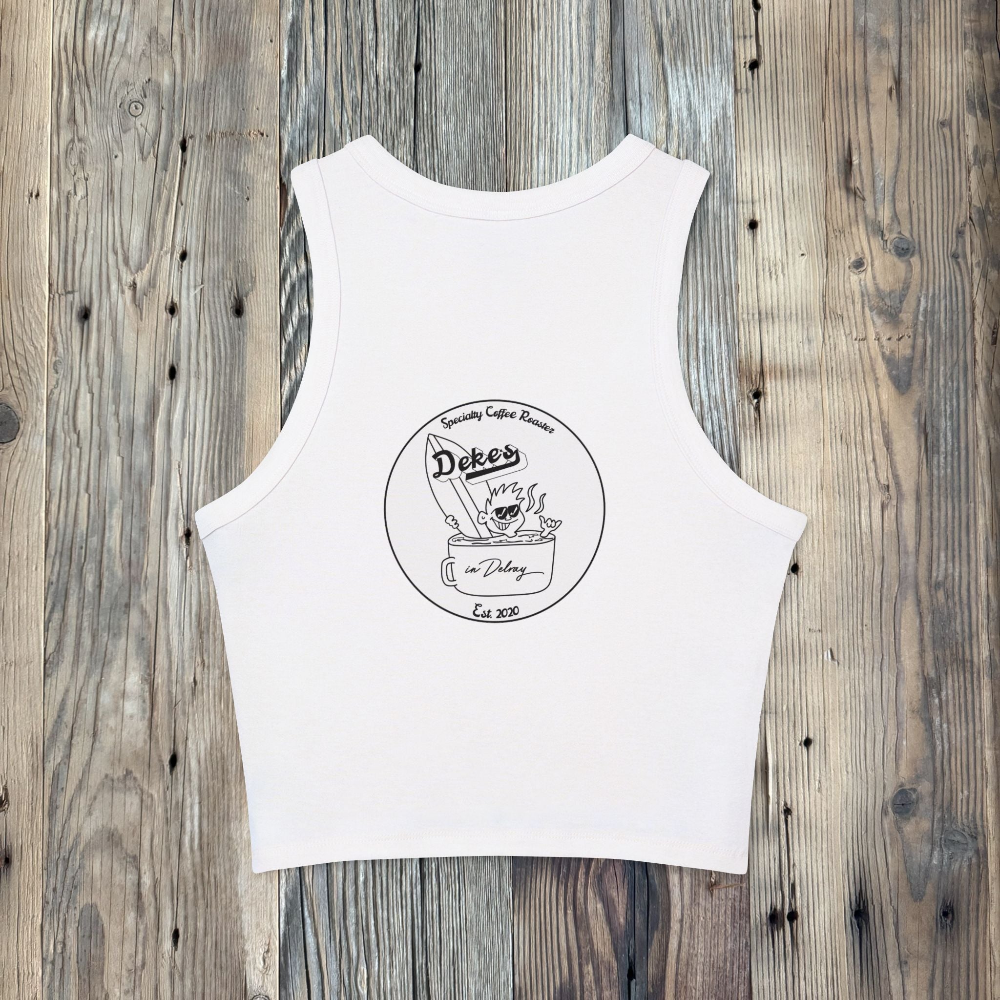 Women's Rib Crop Yoga Tank