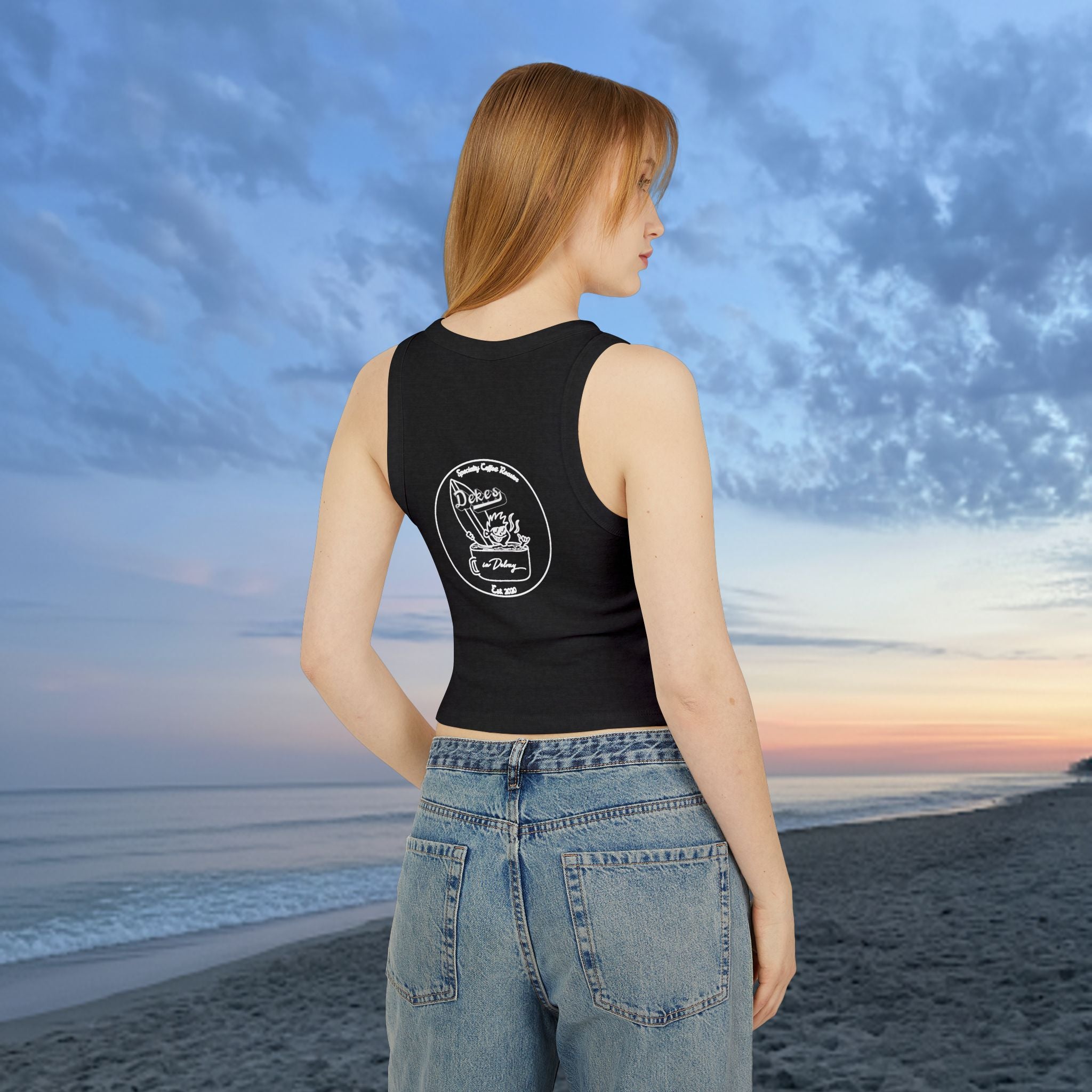 Women's Rib Crop Yoga Tank
