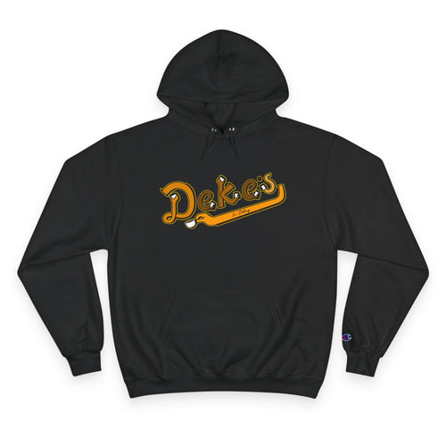 Coffee Hands Gold Logo Champion Hoodie