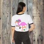 Flamingo Ringer Tee