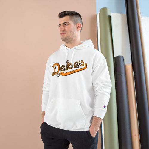 Coffee Hands Gold Logo Champion Hoodie