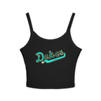 Women's Crop Tank Top Coffee Hands Logo