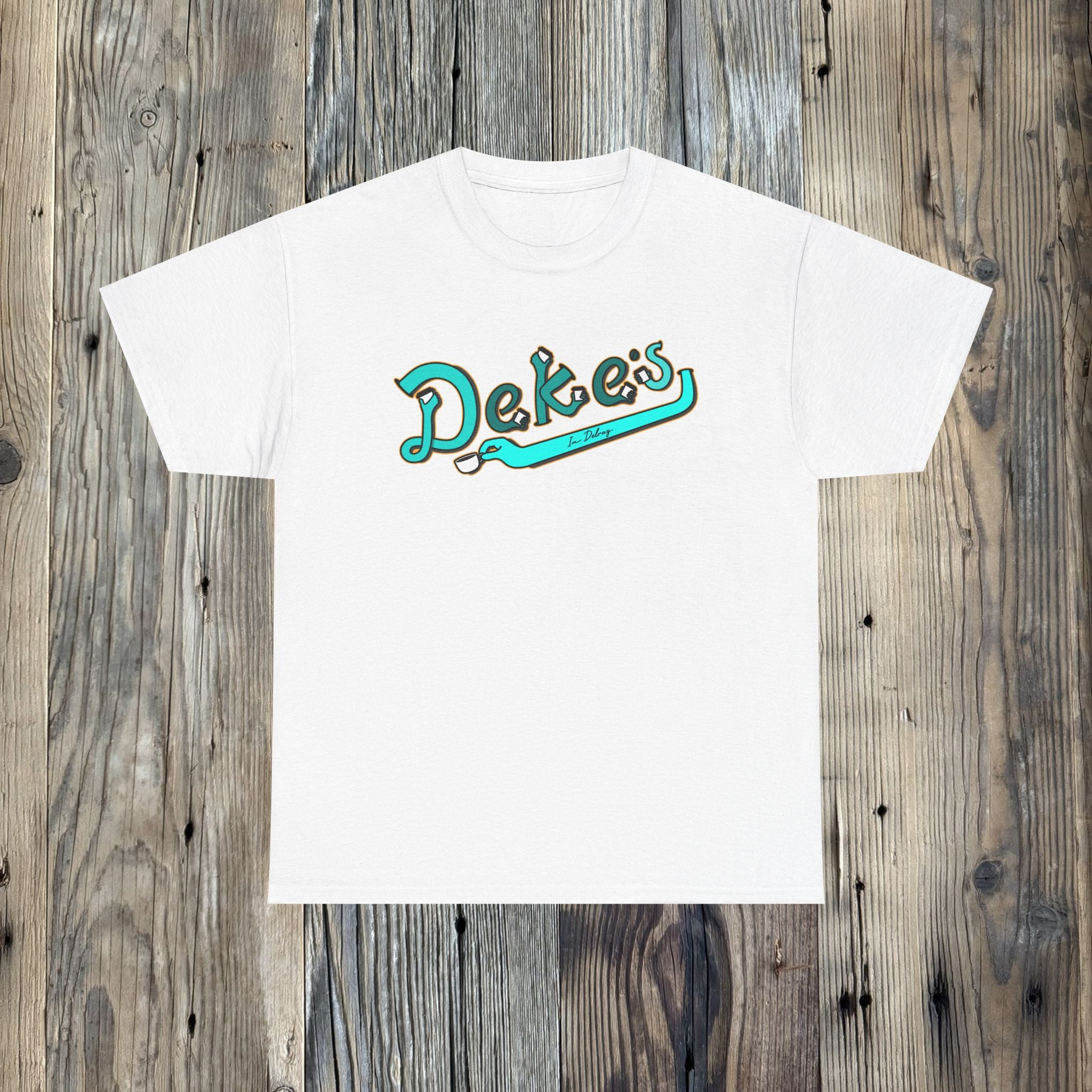 Deke's Handshake Tee (BLUE HANDS)